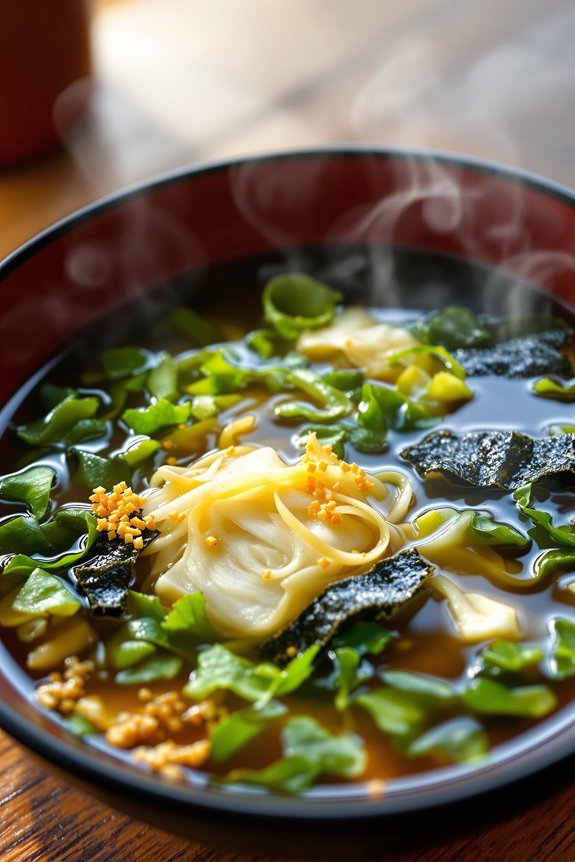 authentic comforting miso soup