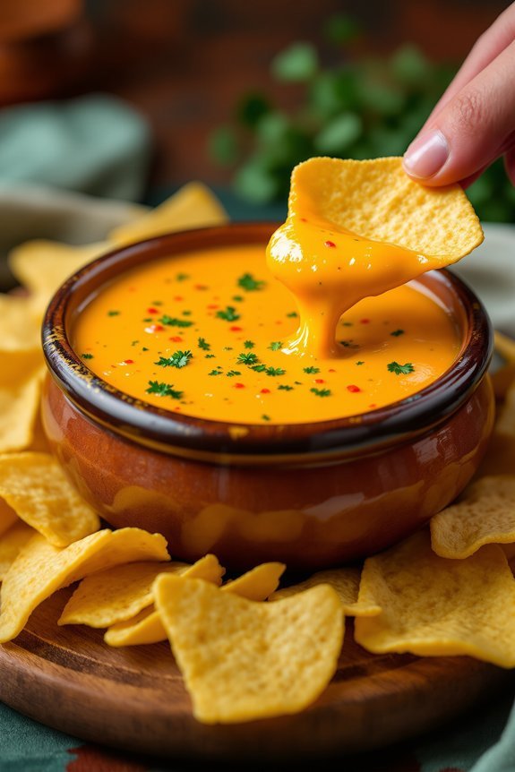 microwave mexican restaurant queso