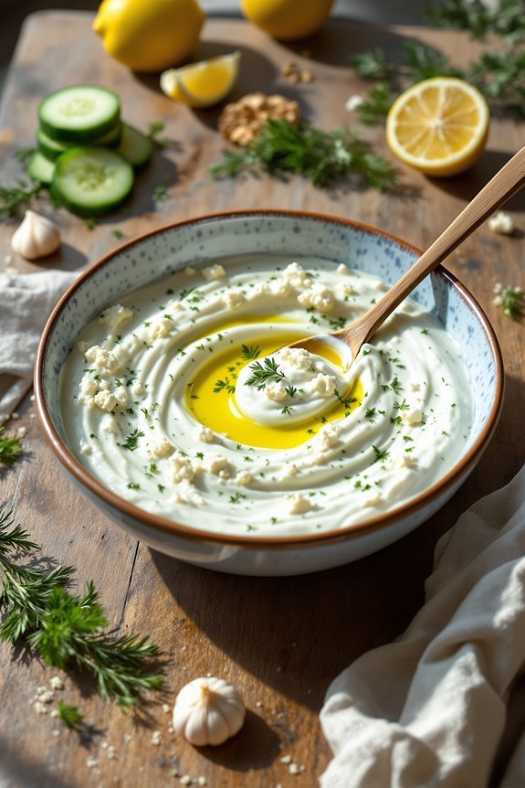 restaurant quality tzatziki sauce