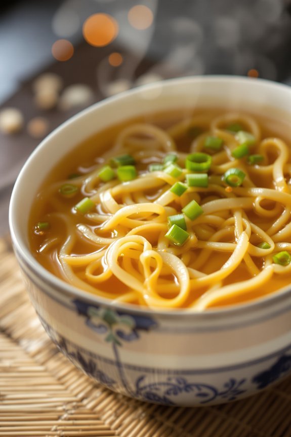 silky egg ribbons soup