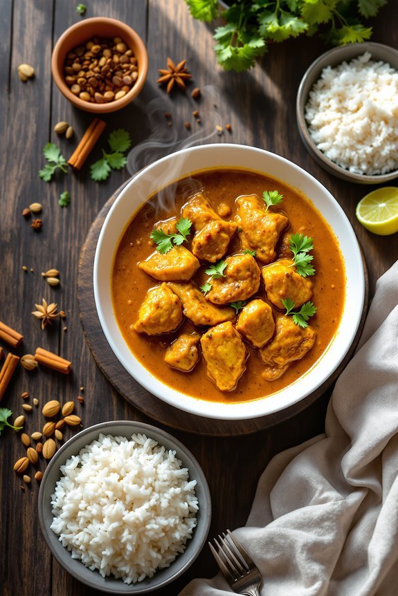 spicy indian chicken dish