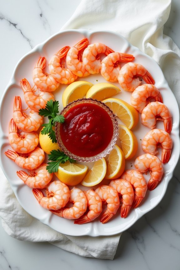 classic chilled shrimp cocktail