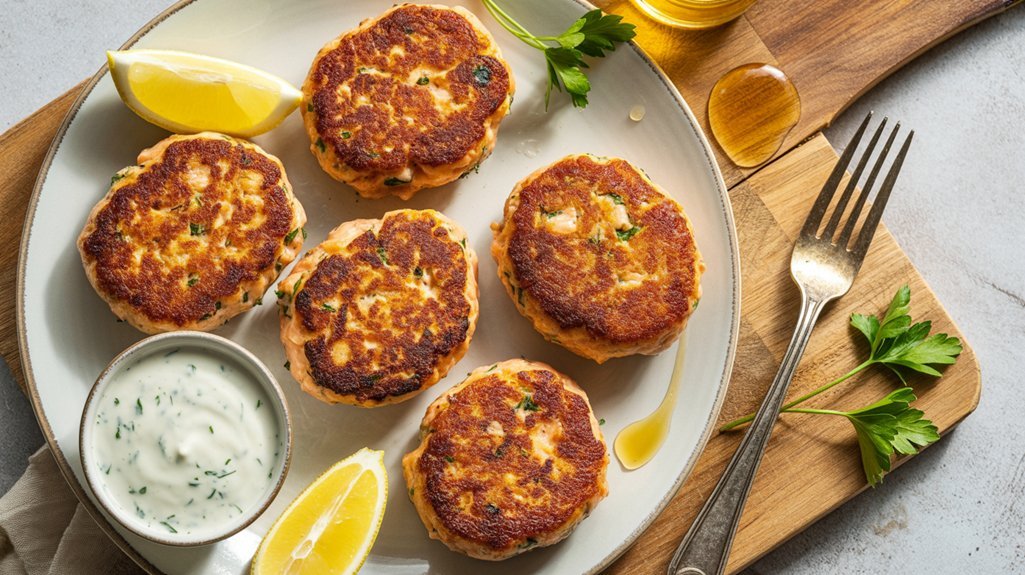 crispy homestyle salmon patties