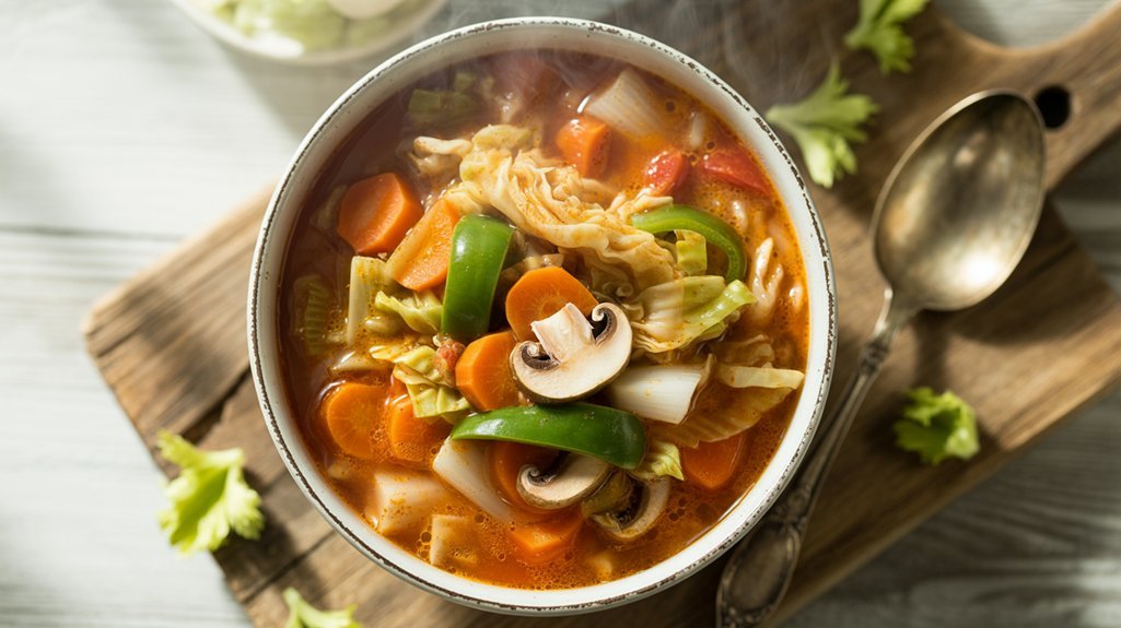 hearty garden cabbage soup