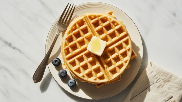 homemade whole wheat waffles