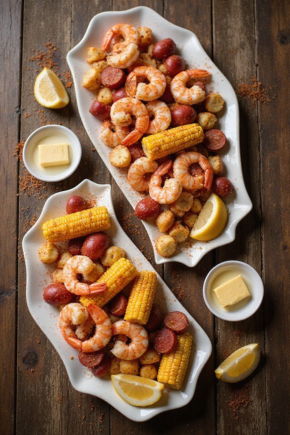 shareable southern shrimp boil