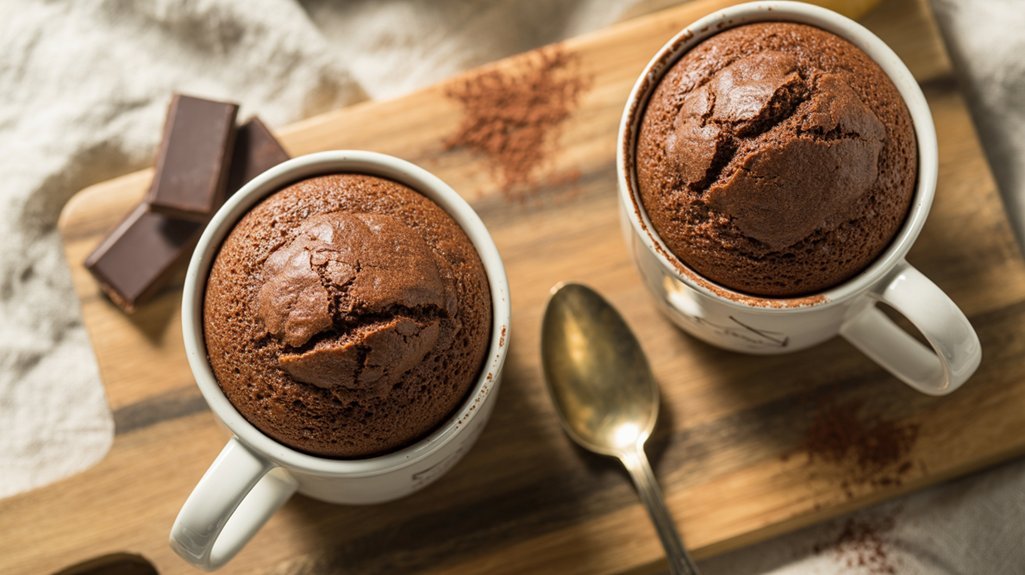 8 minute microwave chocolate cake