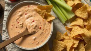 creamy buffalo chicken dip