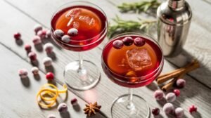 festive christmas cracker cocktail