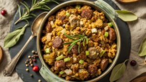 hearty rustic sausage stuffing