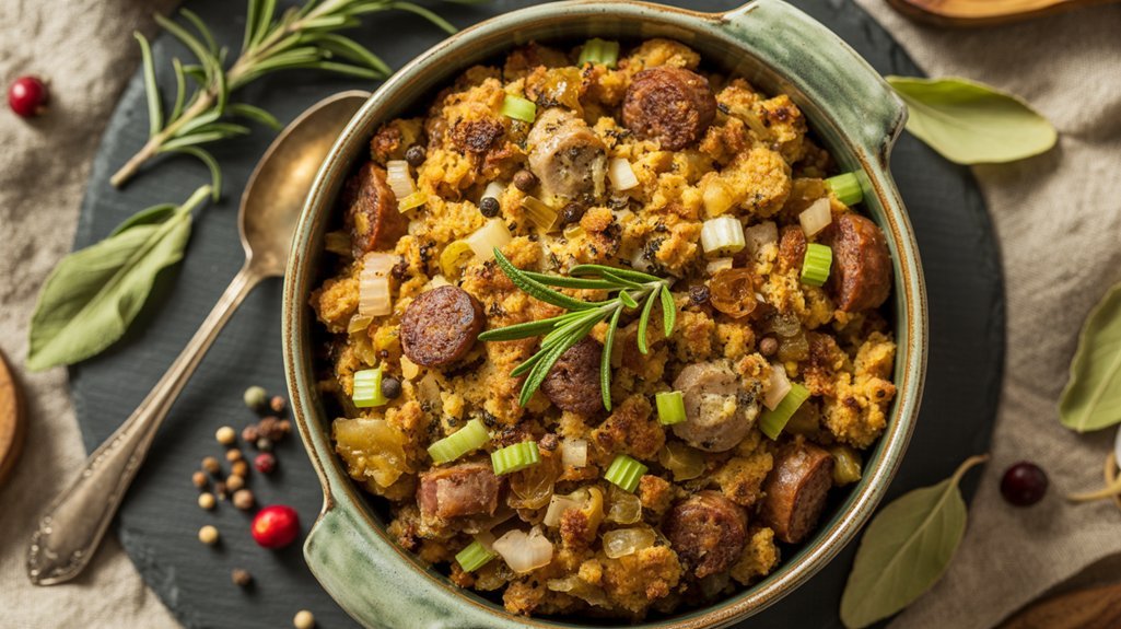 hearty rustic sausage stuffing