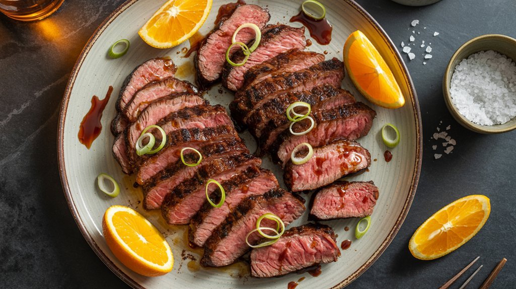 juicy asian inspired steak tips