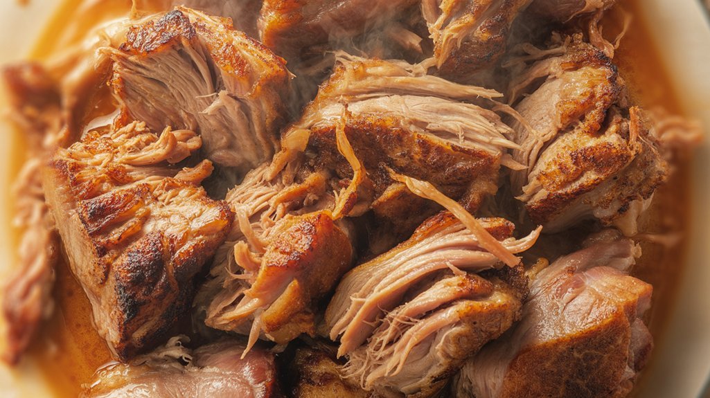 orange braised crispy pork carnitas