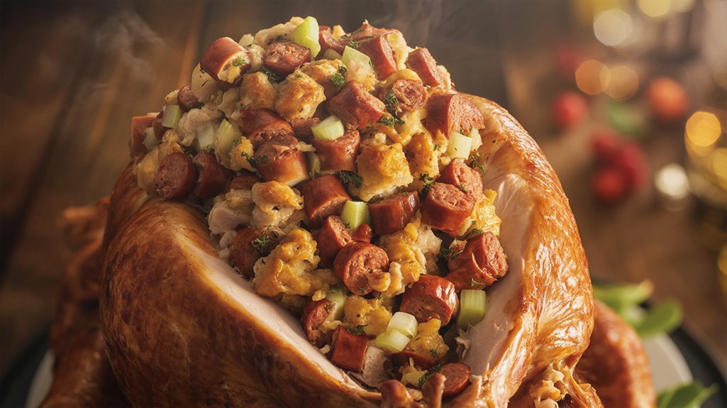 sausage giblet breadcrumb stuffing