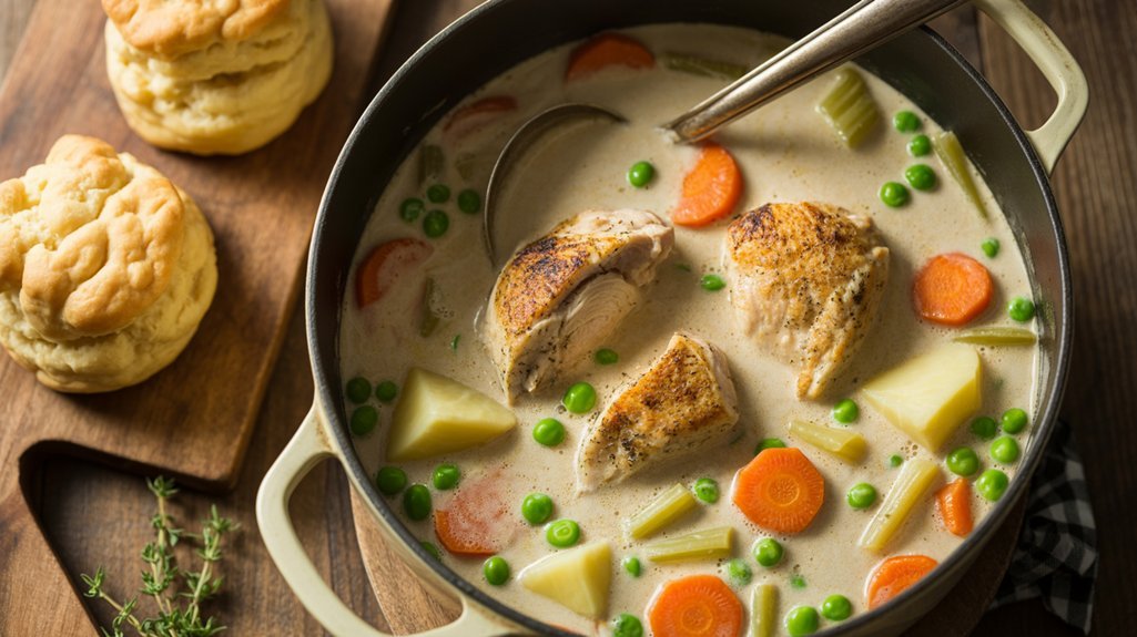 cozy farmhouse chicken stew