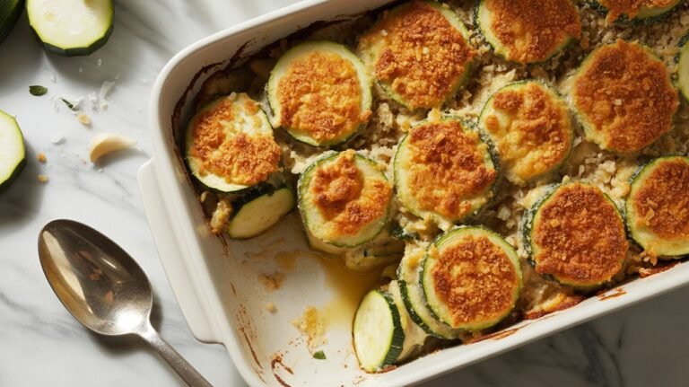 crispy parmesan italian zucchini