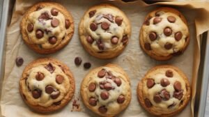 pillowy chocolate chip cookies