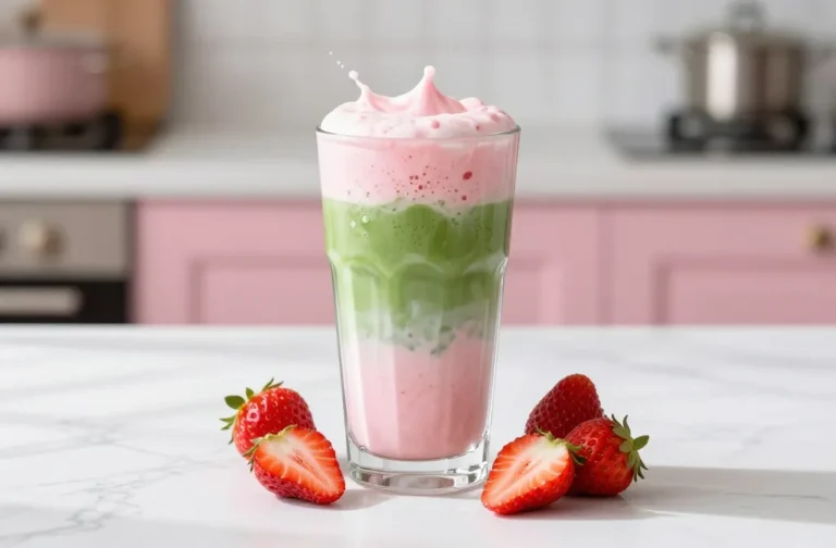 How to Make Strawberry Matcha: Easy Iced Latte Recipe for Beginners Now