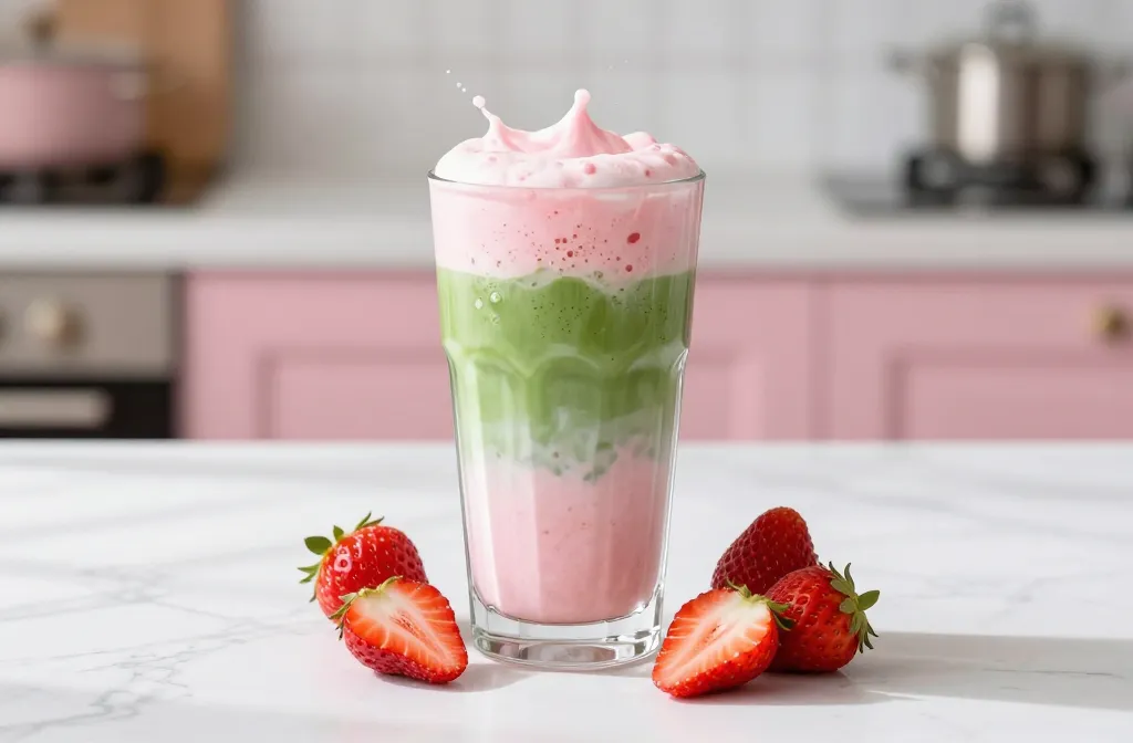 How to Make Strawberry Matcha: Easy Iced Latte Recipe for Beginners Now